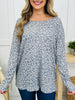 Wild About Cozy Top in Silver