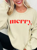 merry. Graphic Crewneck Sweatshirt-Multiple Colors!
