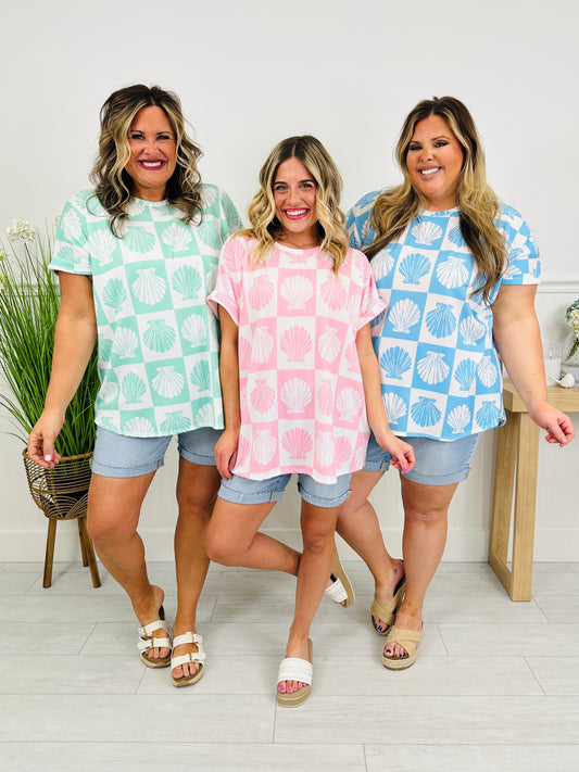 Down By The Seashore Top in Multiple Colors