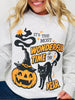 Most Wonderful Time Graphic Crewneck Sweatshirt