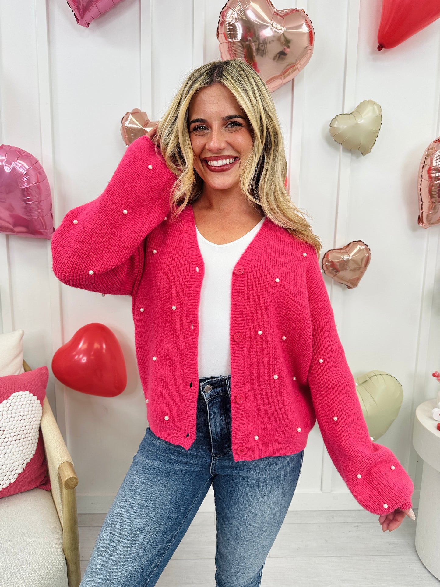 Pretty in Pink Cardigan