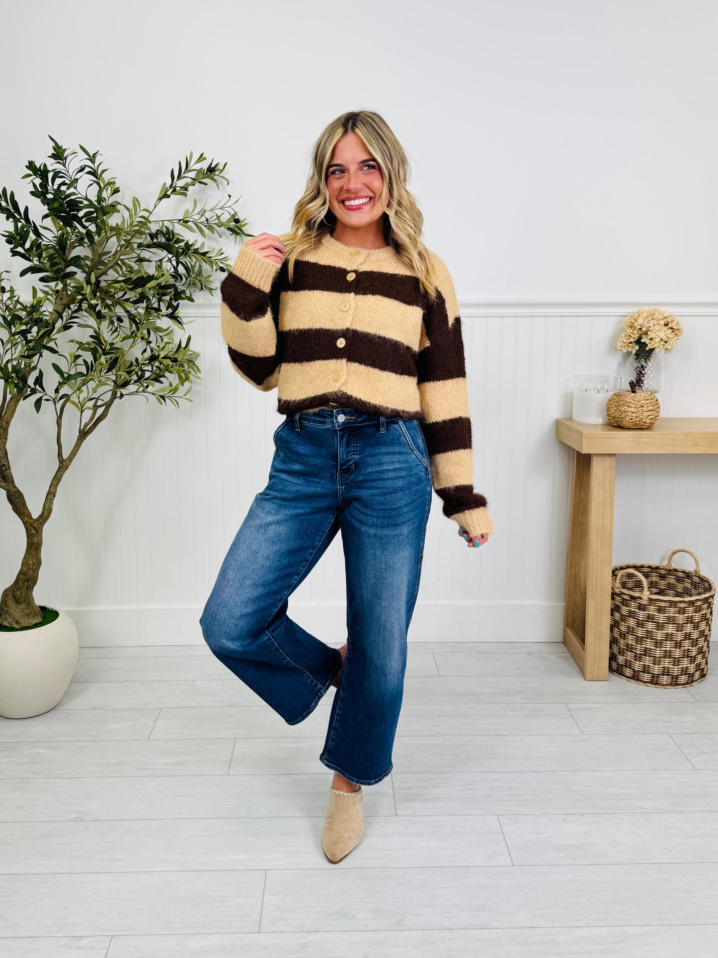 Style In Session Tummy Control Slim Barrel Jeans