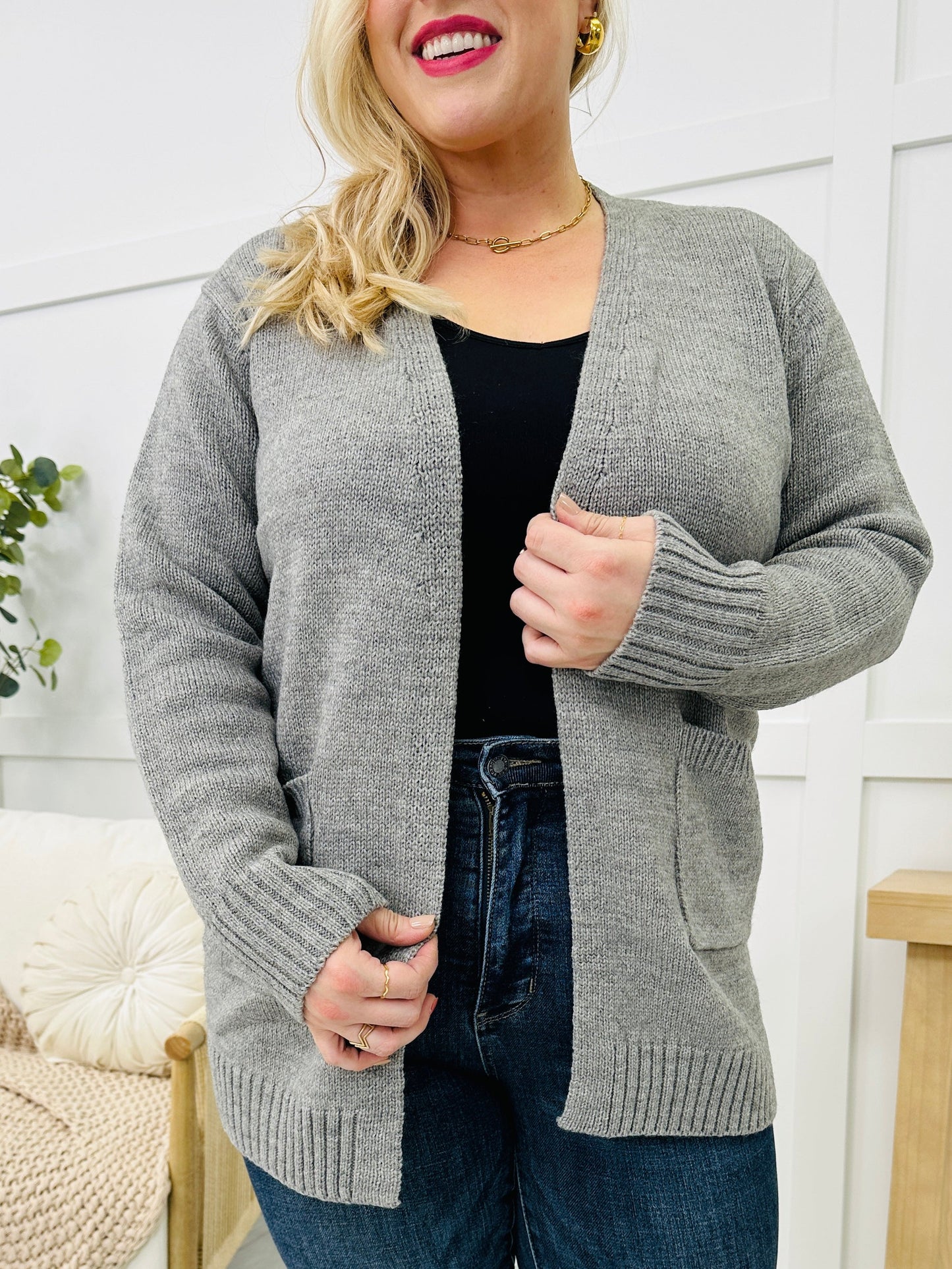 DOORBUSTER! REG/CURVY Ordinary Moments Cardigan- Multiple Colors!