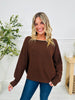 The Espresso Lane Top In Brown