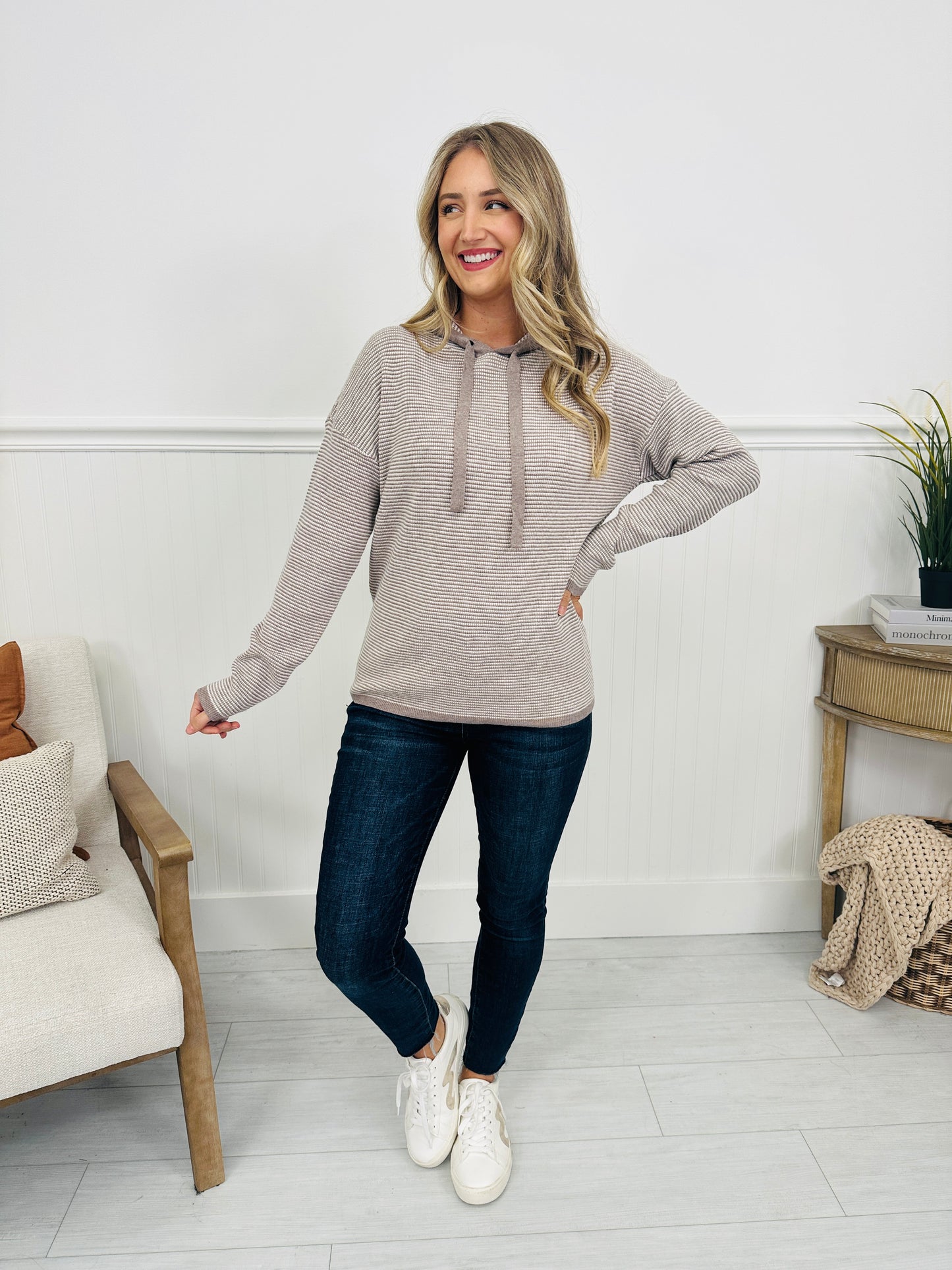 Sweet On Repeat Pullover in Mocha