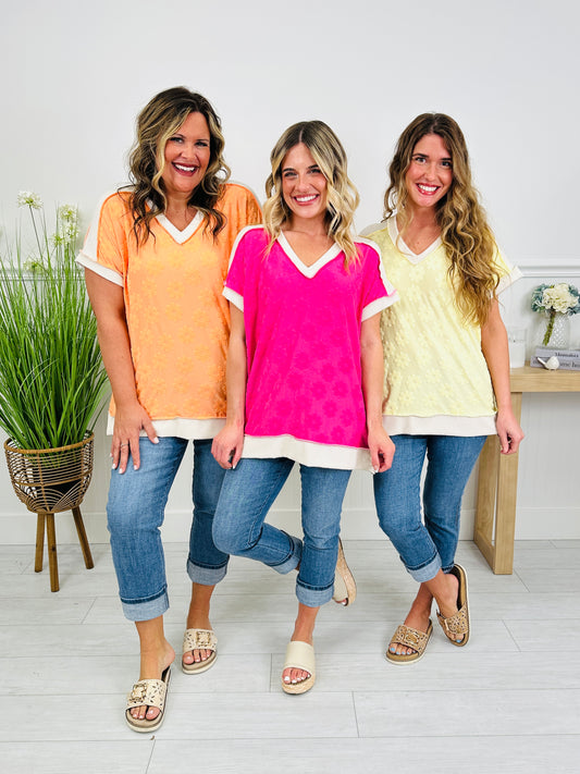 Bright Side Bloom Top in Multiple Colors