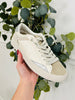 Shimmer Street Sneakers in Bone Snake
