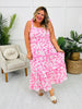 Petals And Promises Dress in Pink/Ivory
