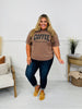 Coffee Weather Graphic Tee in Brown