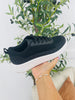 Tread The Line Sneakers in Black/White