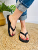 Sunbeam Strolls Flip Flops in Black