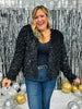 REG/CURVY Nightfall Sequin Cardigan