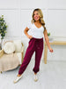 REG/CURVY Merlot Moves Joggers