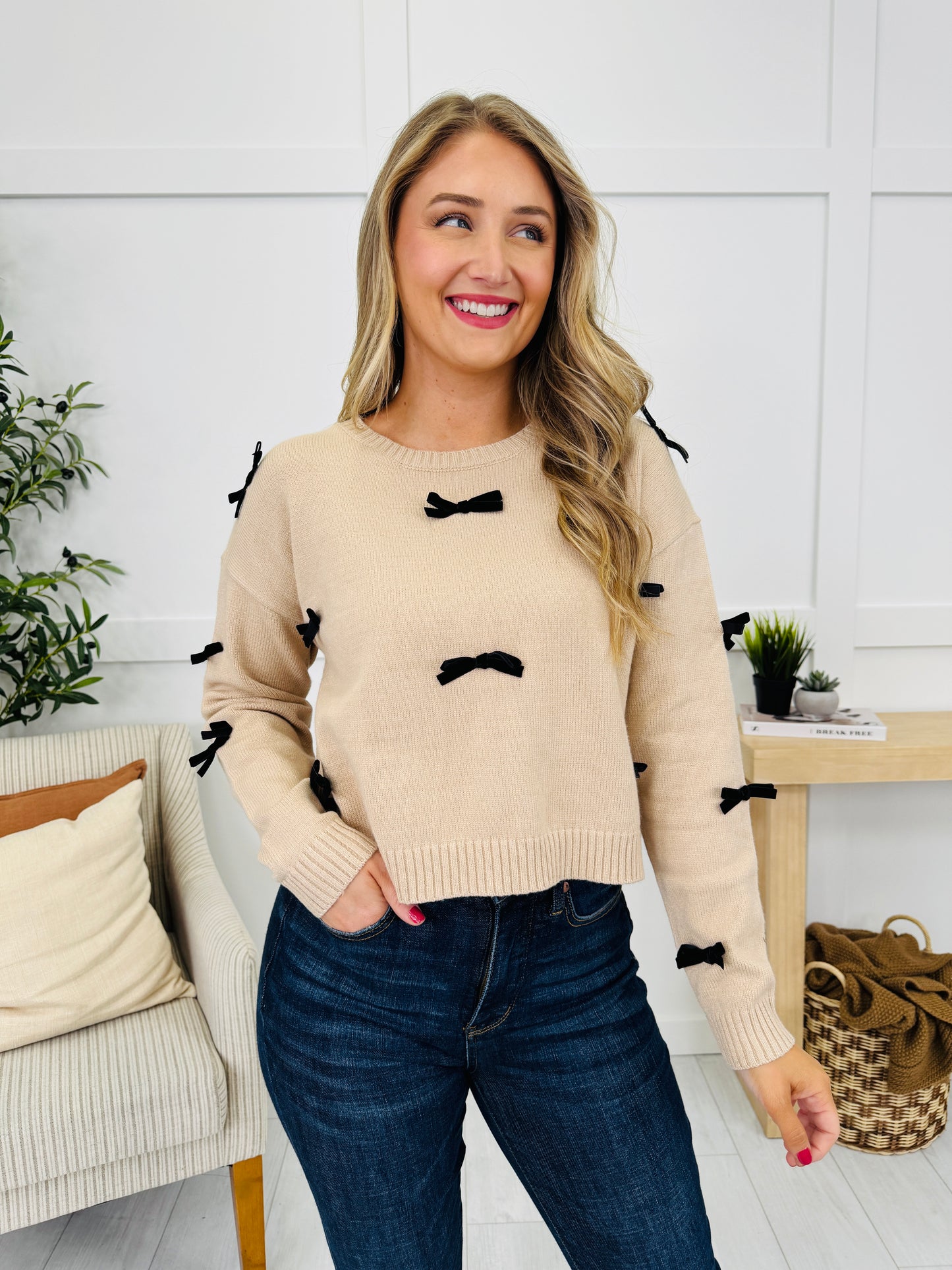 Tied To Tomorrow Sweater