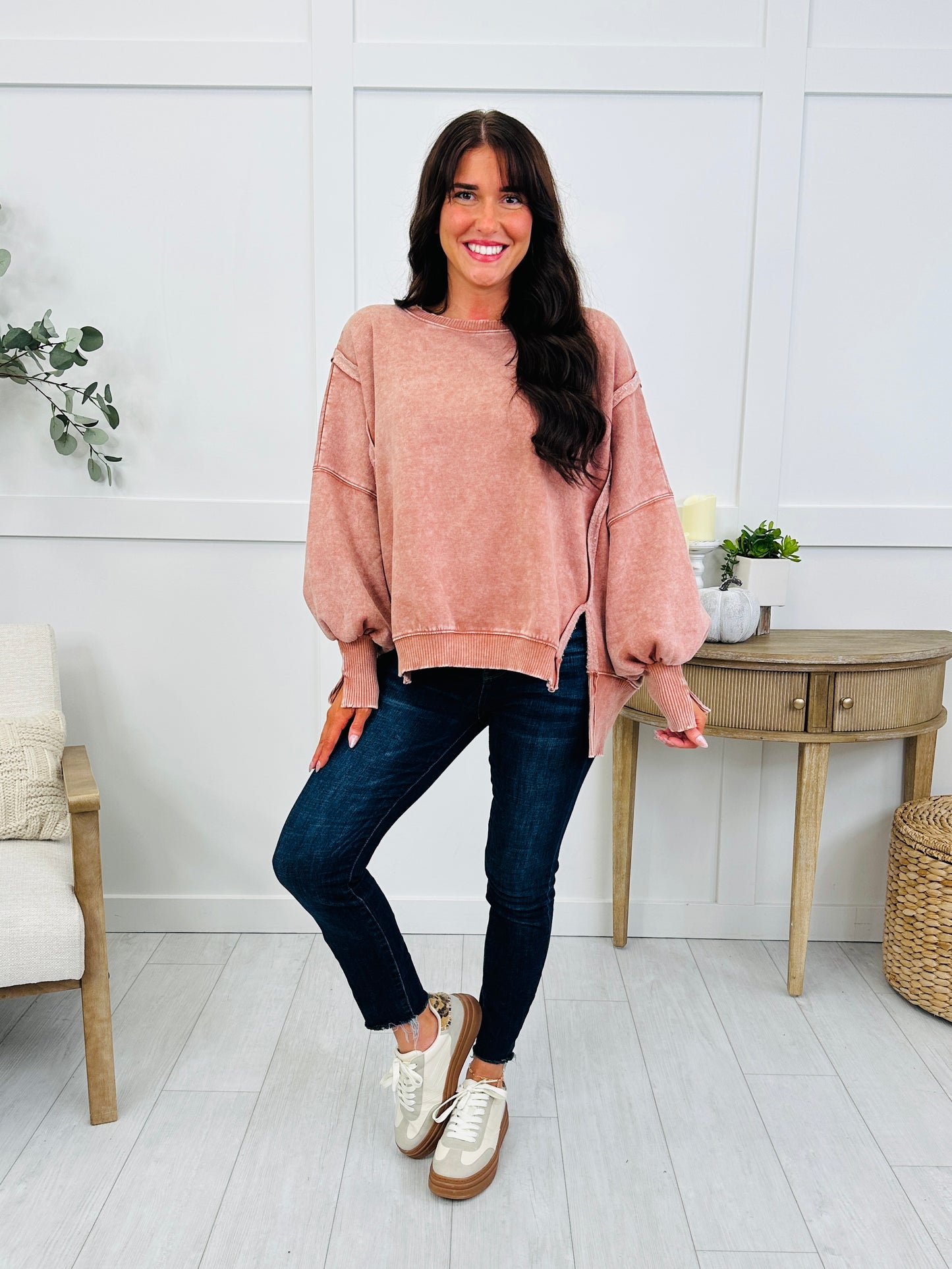 The Comfort Zone Pullover In Multiple Colors