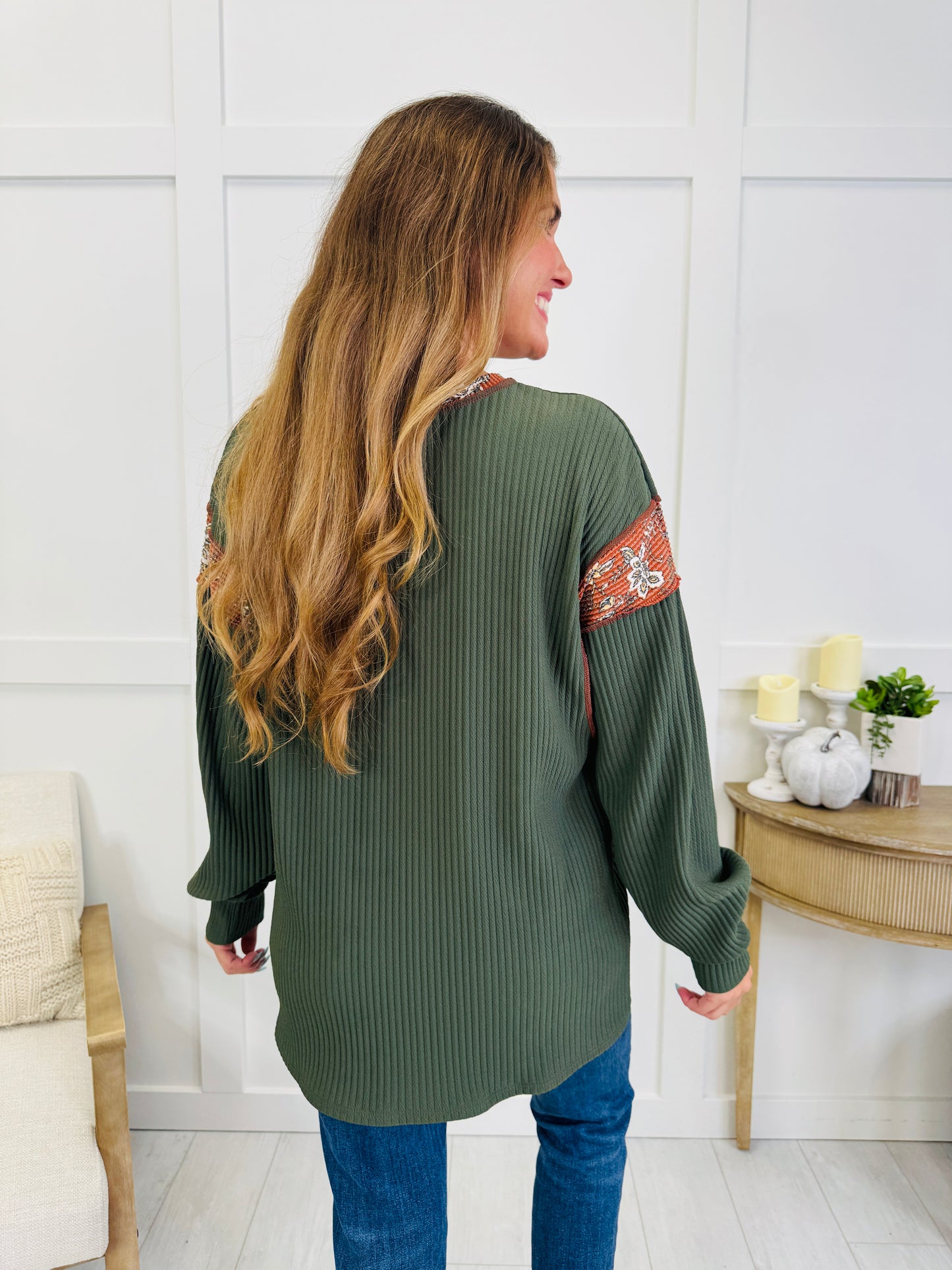 Earthbound Ease Top In Olive