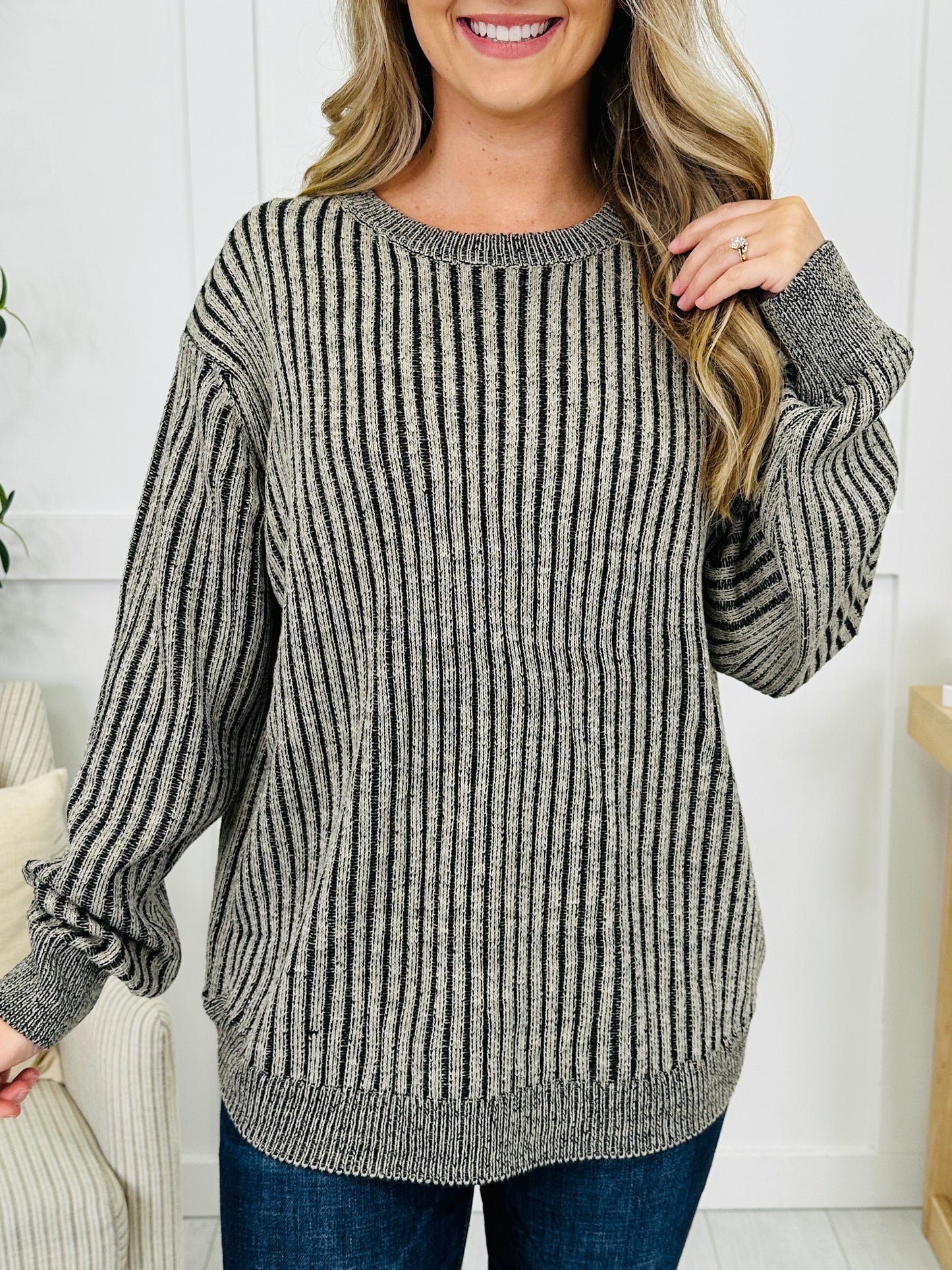 DOORBUSTER! Stitched To Remember Sweater- Multiple Colors!