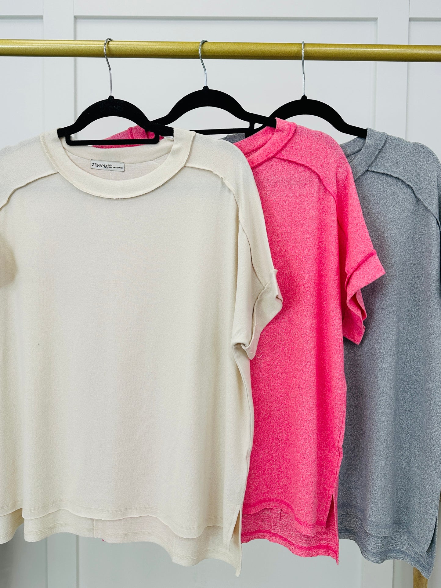 Effortless Ease Top in Multiple Colors