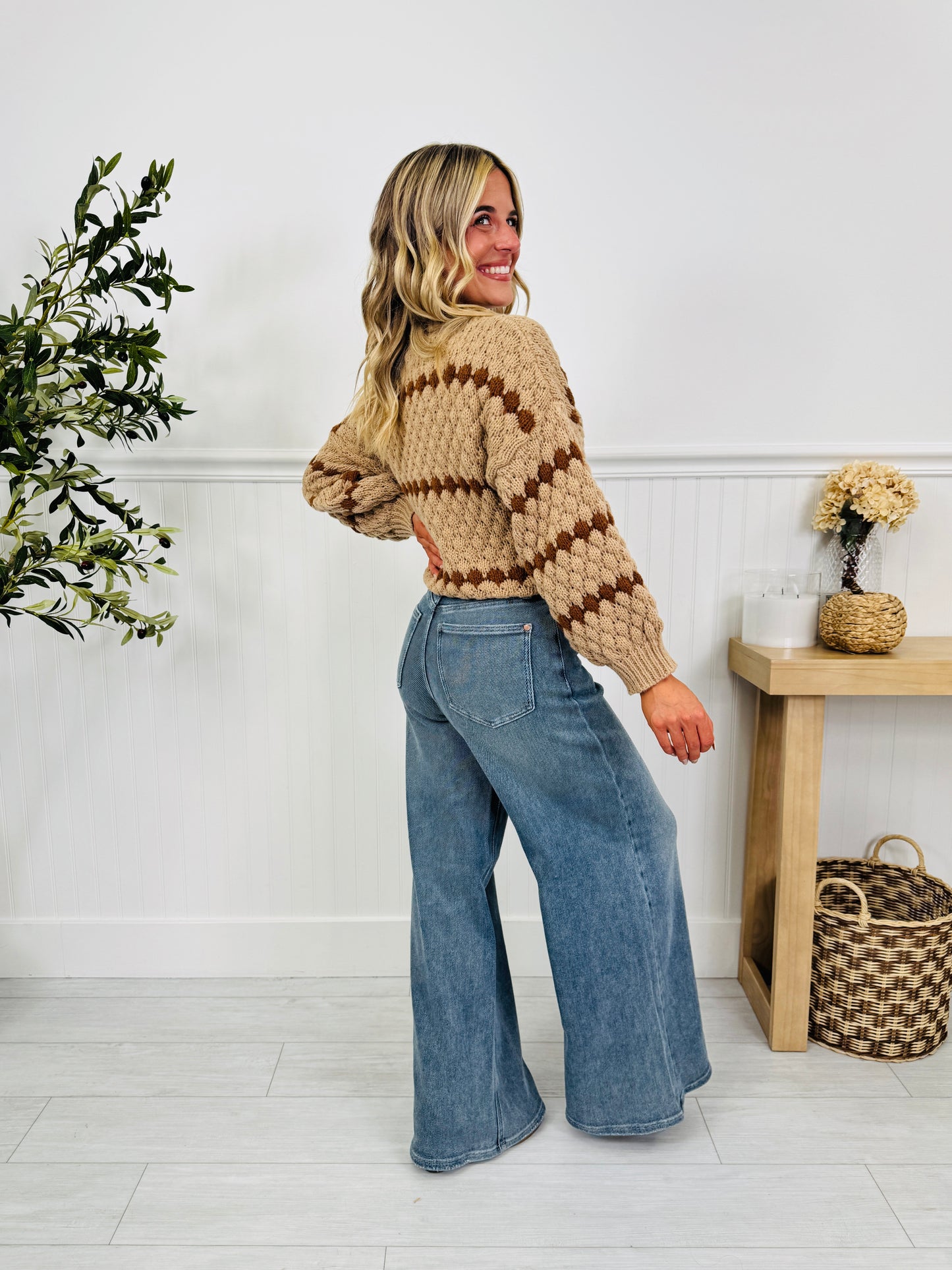 Judy Blue Nothing Compares Palazzo Wide Leg Jeans