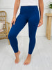 DOORBUSTER! Sculpted Comfort Leggings in Lt Navy