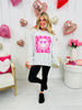 XOXO Smile Graphic Crewneck Sweatshirt