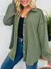 Fall Feelings Shacket- Multiple Colors!