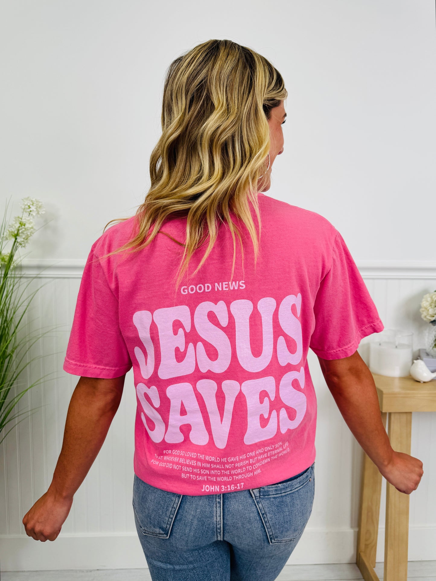 Jesus Saves Graphic Tee
