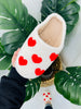 Love Lined Heart Slippers