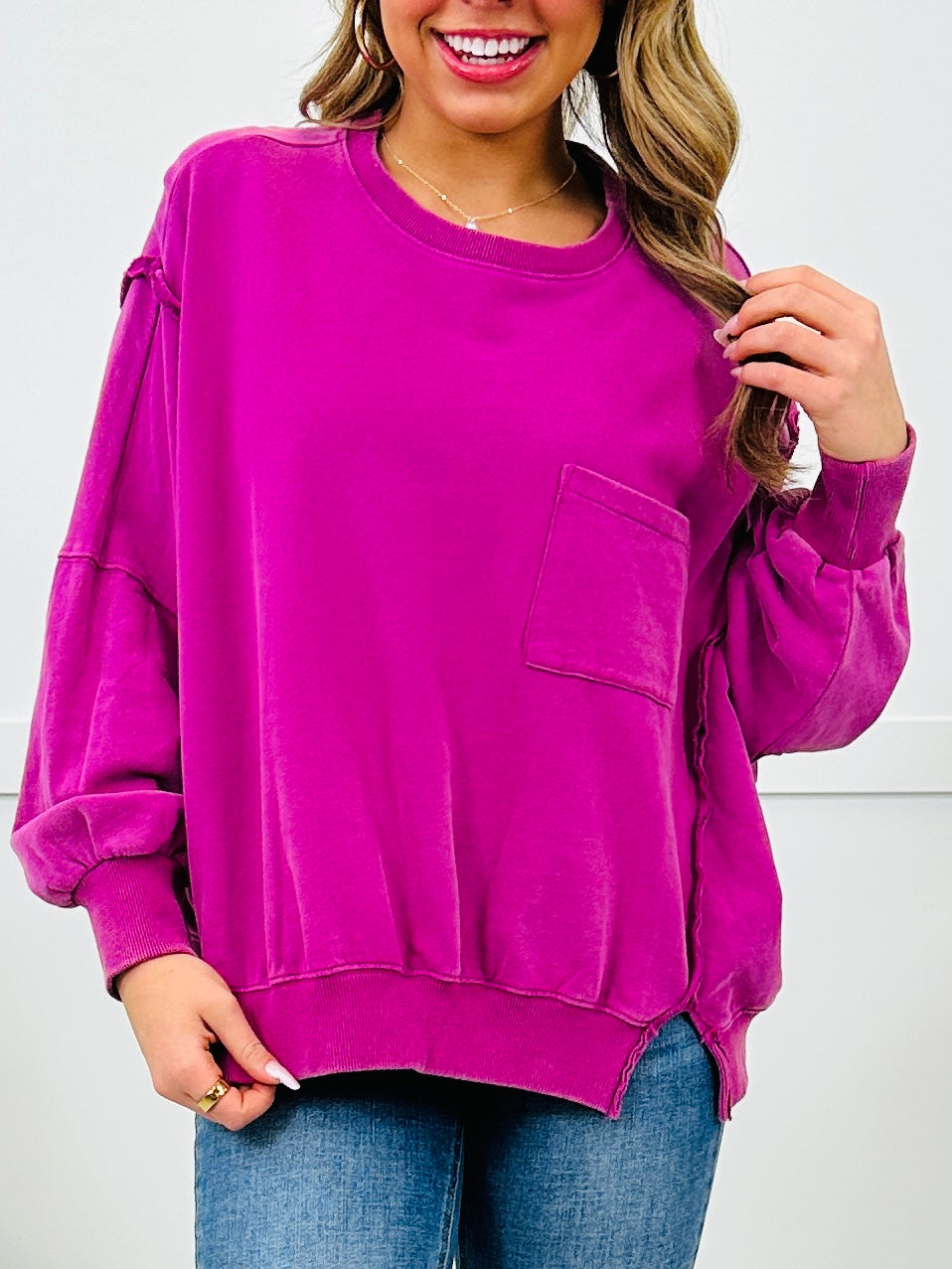 Relaxed Rhythm Pullover- Multiple Colors!