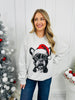 Jolly French Bulldog Graphic Crewneck Sweatshirt