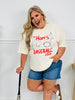 Tired Mom Baseball Club Graphic Tee