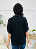 Country Club Chic Top In Black