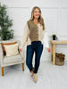 Side By Side Cardigan in Oatmeal/Mocha