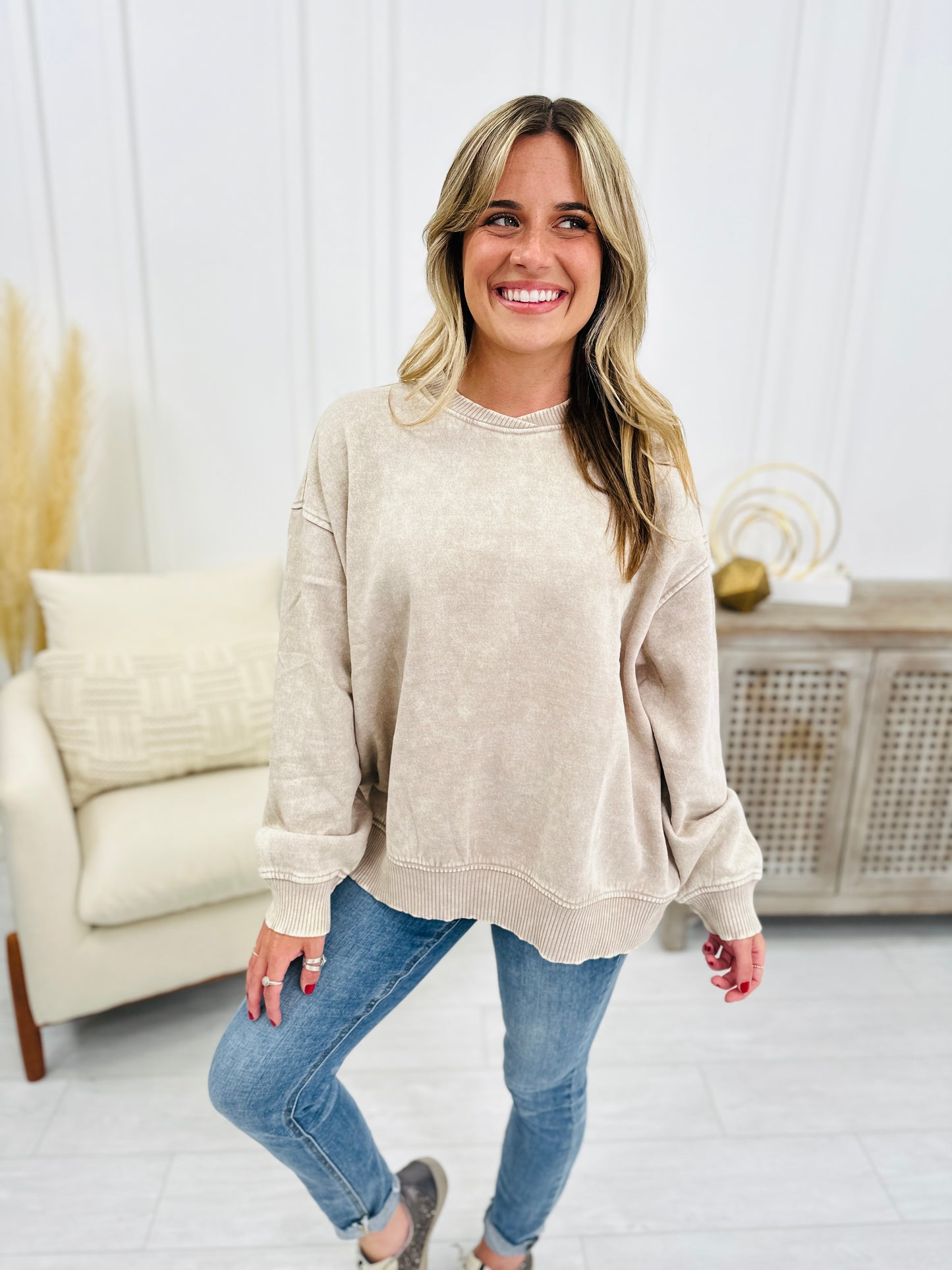 DOORBUSTER! Cozy Nights And Good Company Pullover- Multiple Colors!