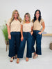 Judy Blue Timeless Touch Trouser Wide Leg Ankle Jeans