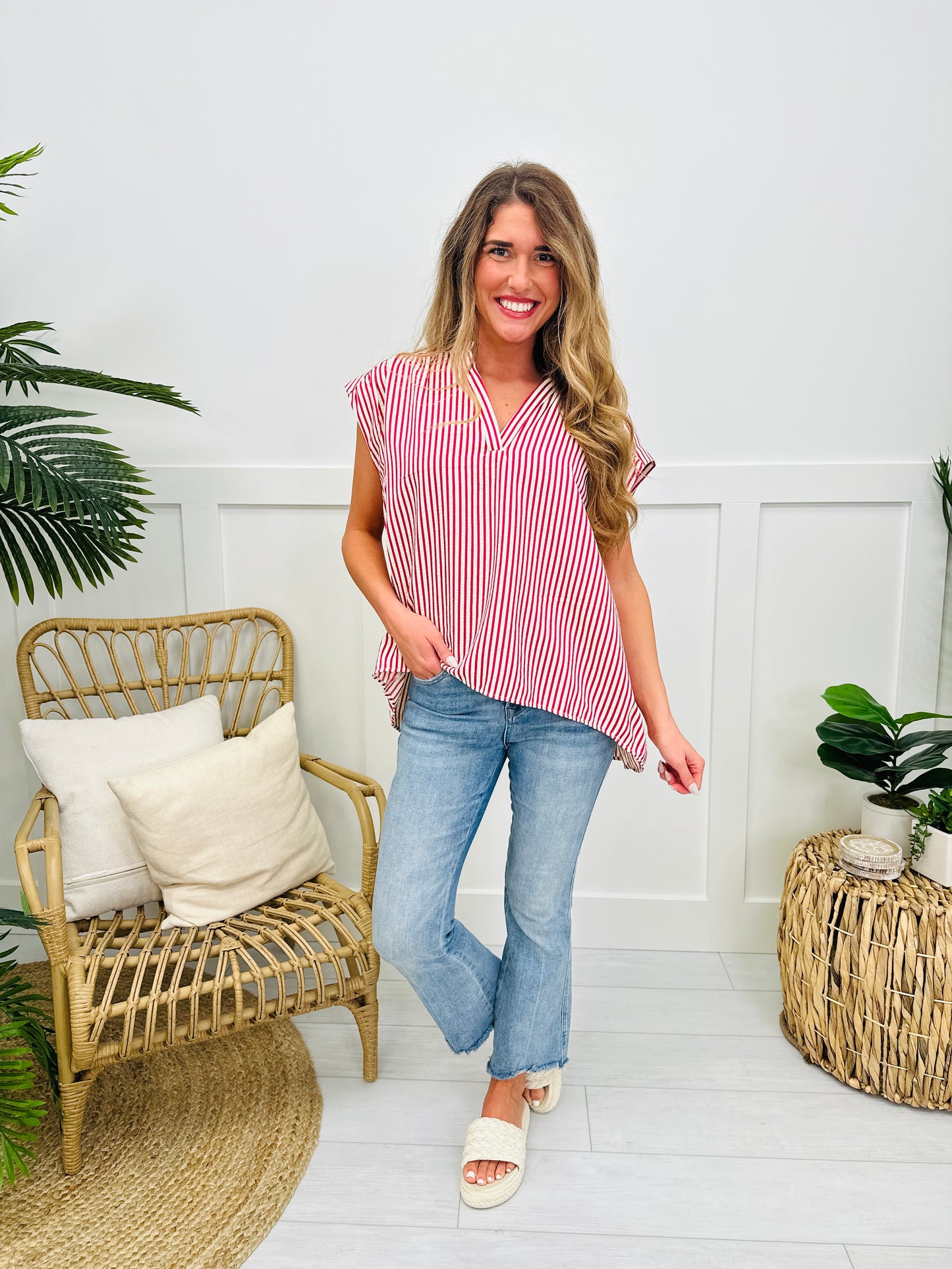 The Daily Stripe Top In Multiple Colors