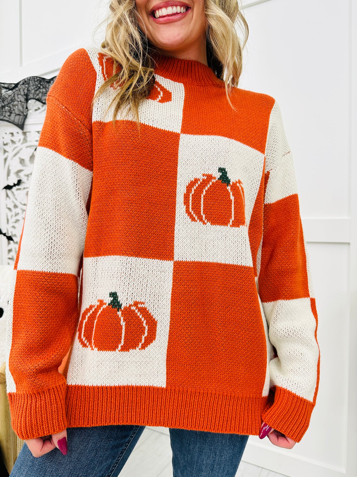 REG/CURVY Pumpkin Perfection Sweater