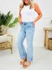 Feeling Brand New Slim Wide Leg Tummy Control Jeans