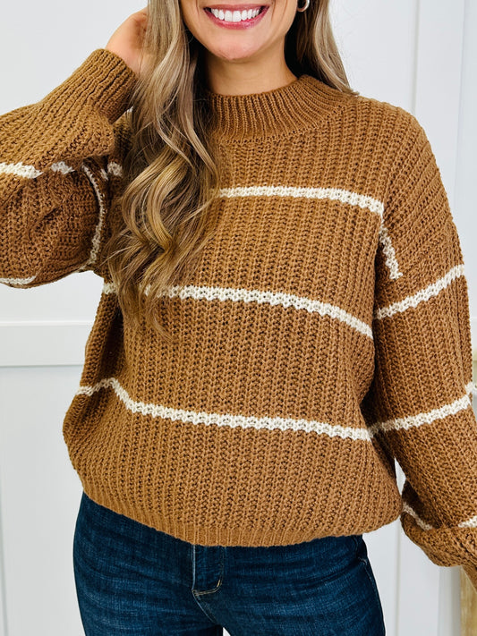 Made Our Own Light Sweater In Deep Camel