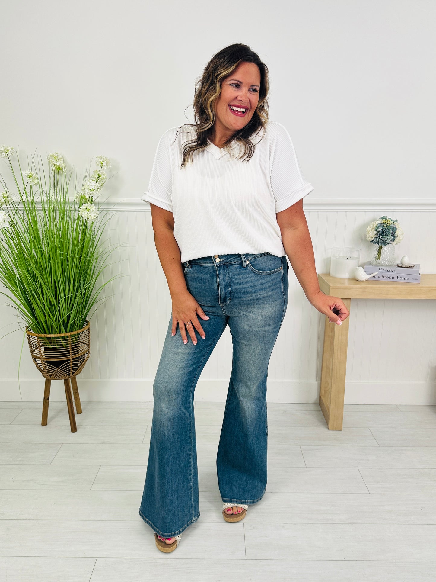 Judy Blue Flare To Remember Tummy Control Flare Jeans