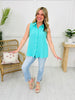 Hooked On You Tank Top In Mint