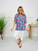 Radiate Sunshine Top in Islamorada Print