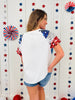 Shimmering Independence Top