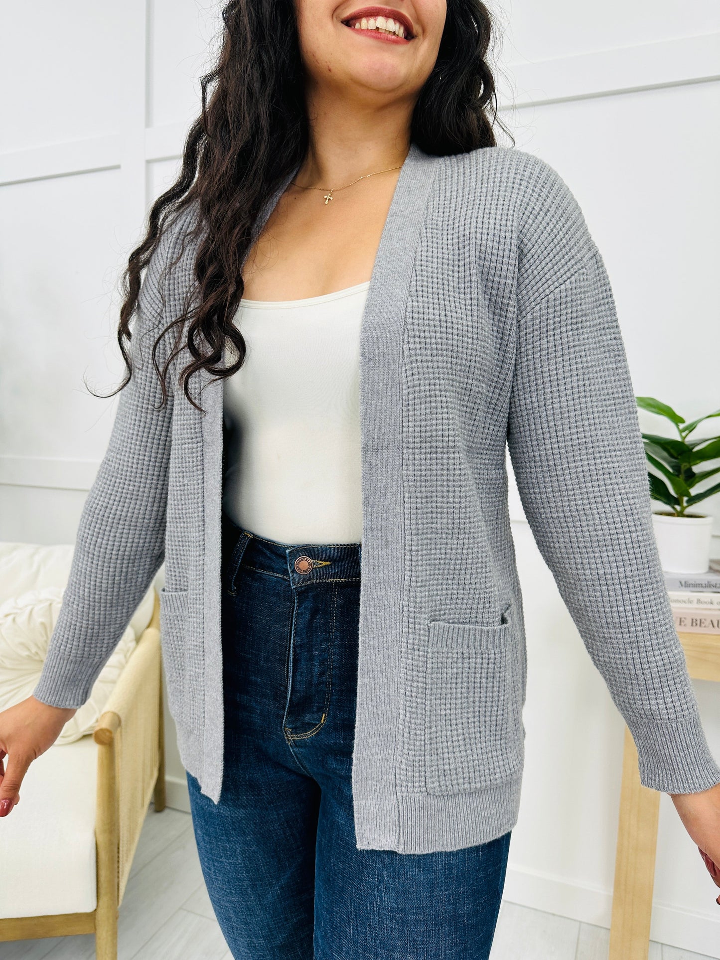 In Her Own World Cardigan- Multiple Colors!