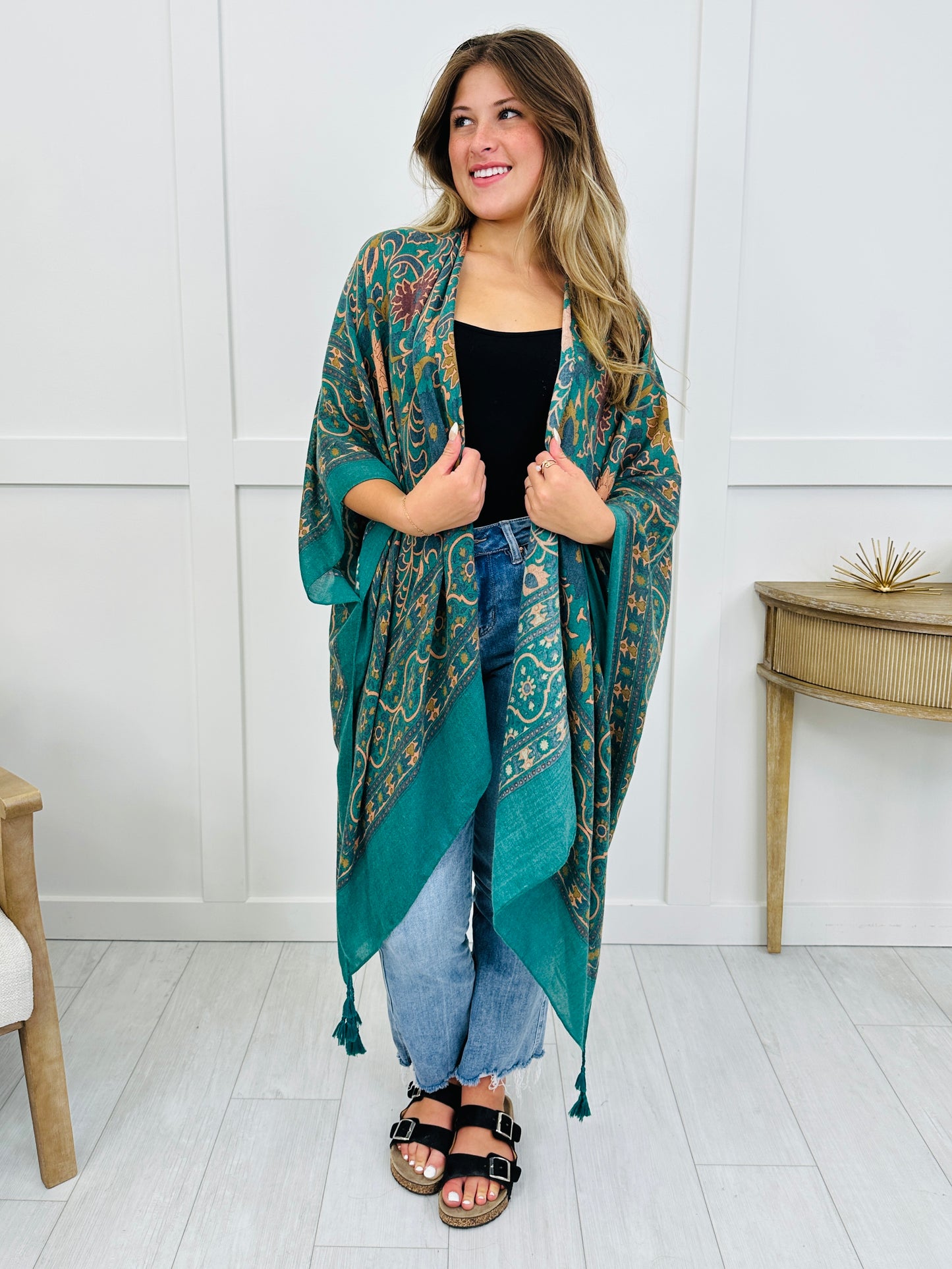 Seaglass Escape Kimono