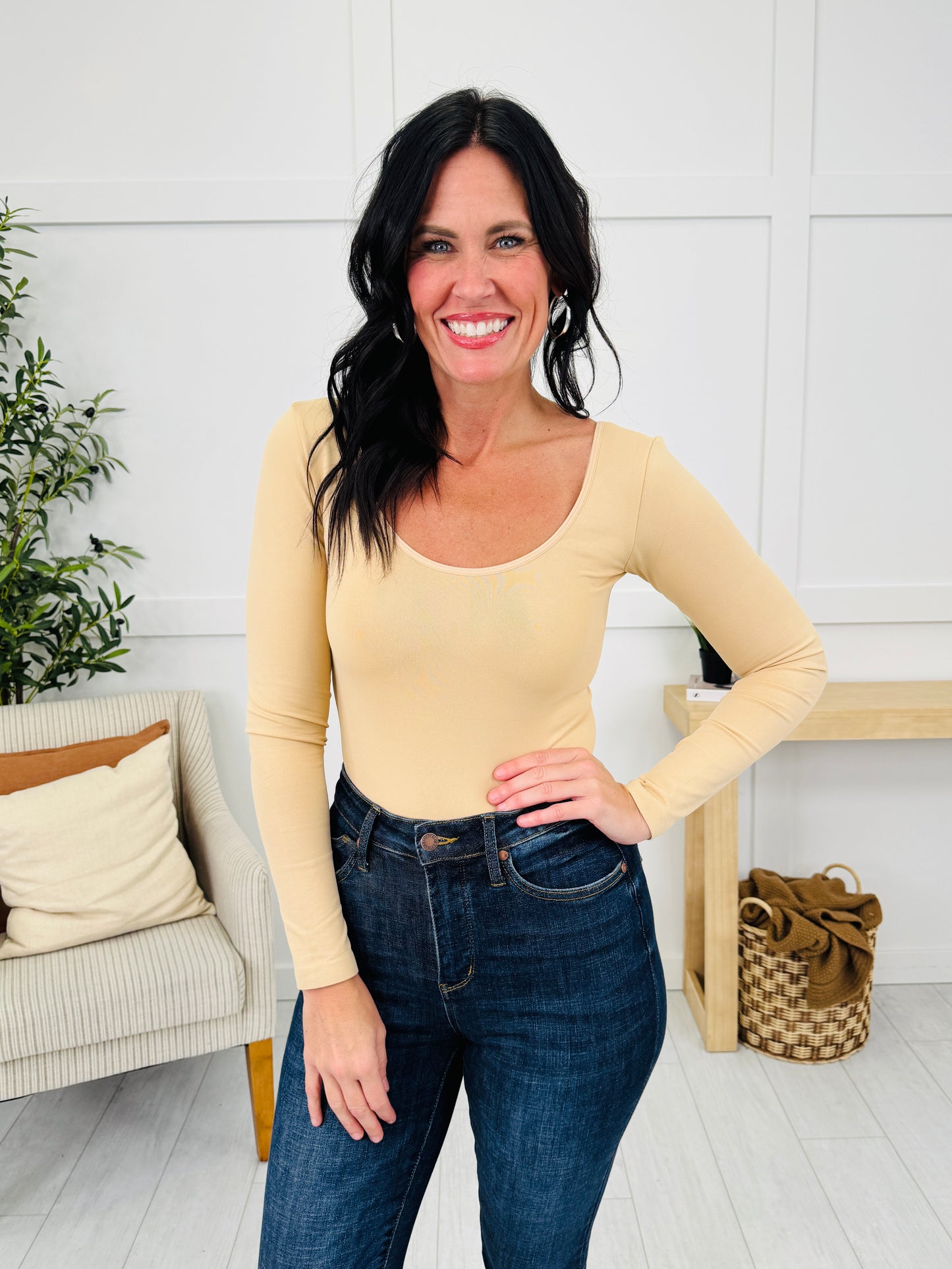 Restock! Seamless Body Contour Long Sleeve Shapewear Bodysuit- Multiple Colors!