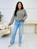 Lovervet Chill Factor Slim Wide Leg Jeans in Reg/Curvy