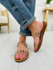 Dazzle Steps Sandals In Clear