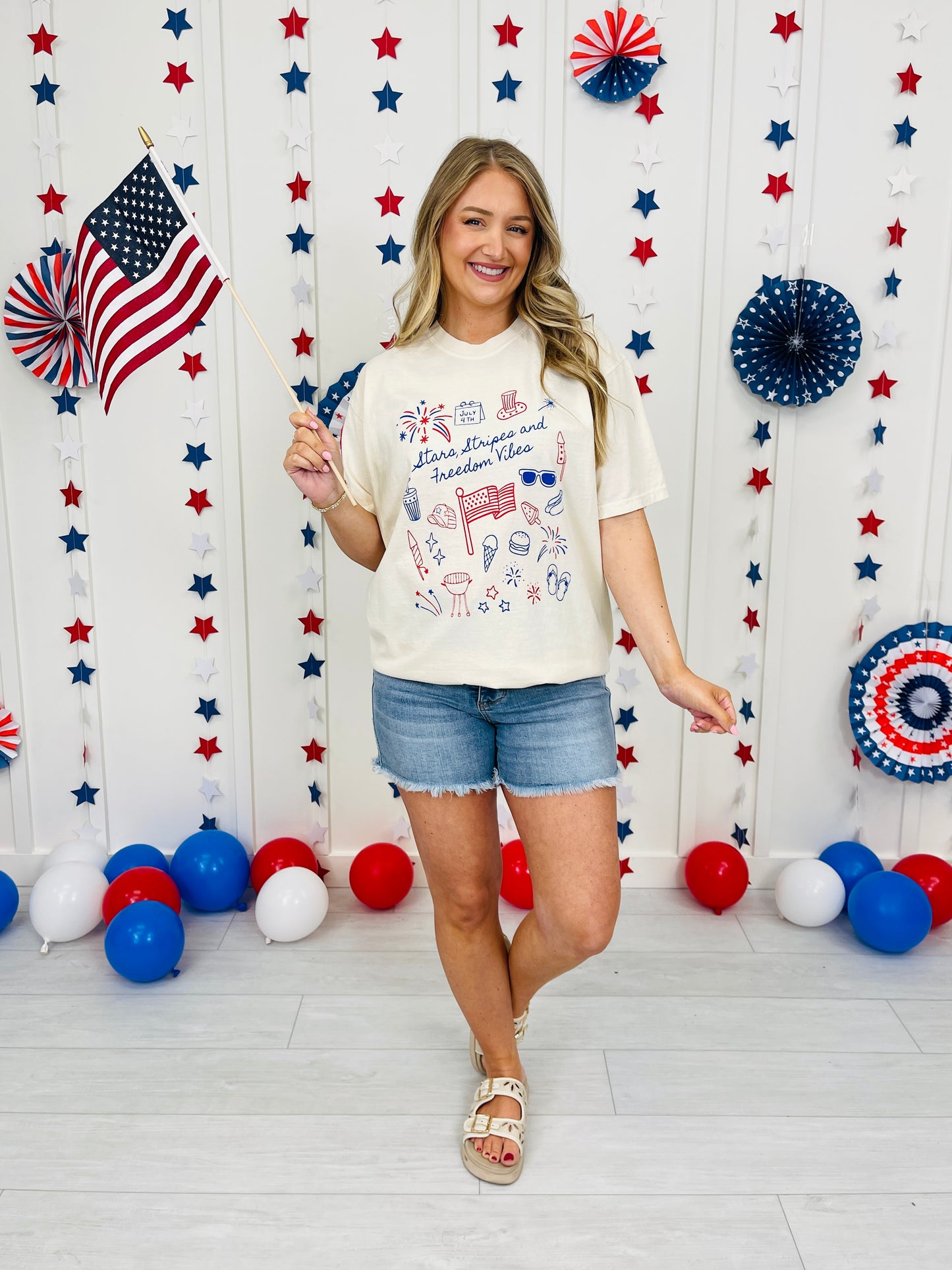 Freedom Vibes Graphic Tee