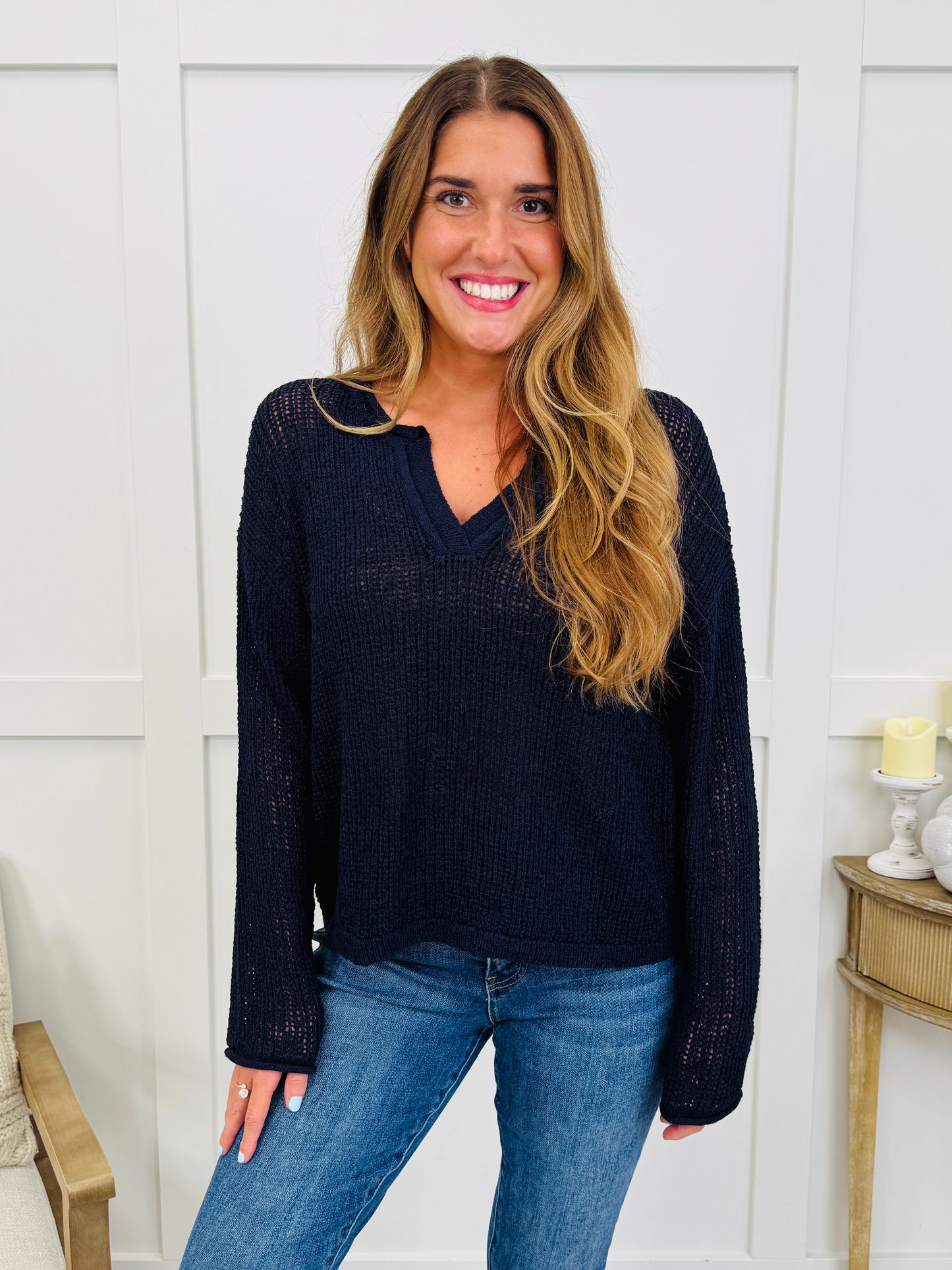 The Rustic Retreat Top In Multiple Colors